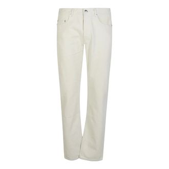 A.P.C. Straight Jeans, male, Beige, Size: W33 Standard Jeans