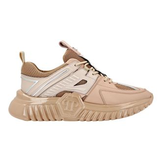 Philipp Plein Runner Sneaker Supersonic - unisex - Schoenen - Beige - Maat: 47 EU Leer