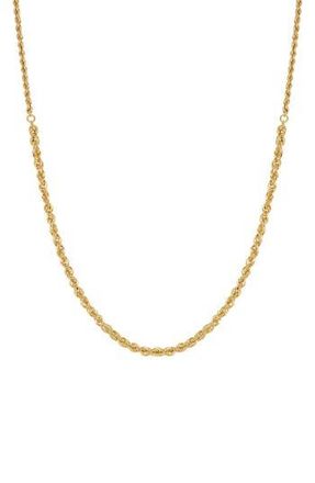 Bony Levy 14K Gold Rope Chain Necklace in 14Ky at Nordstrom Rack, Size 18