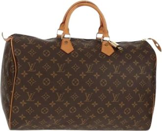 Louis Vuitton Pre-owned Handbags, female, Brown, Size: ONE SIZE Pre-owned Canvas Handbag