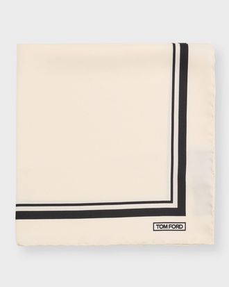 Tom Ford Men & apos;s Silk Pocket Square
