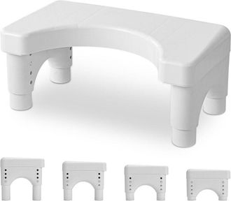 OEM Taburete De Inodoro De Altura Ajustable, Taburete De Ba&ntilde;o Para Adultos, Taburete De Cuclillas Para Inodoro