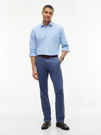 Tommy Hilfiger Mens THFlex Tommy Slim Chino - Faded Indigo - 28W x 30L