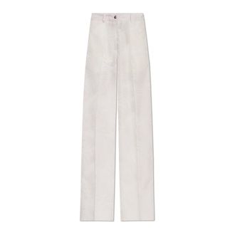 Palm Angels Dames, Broeken, Roze, Maat: S Wol