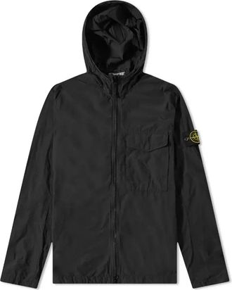 Stone Island Stone Island Naslan Light Hooded Overshirt Black 761512402-V0029