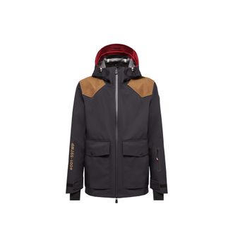 Moncler Moncler Vernon Hooded Gore-tex Laminate Ski Jacket, Men, Blue, Size: 1