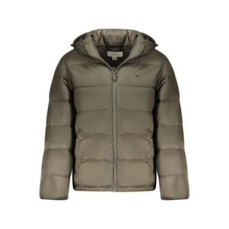Calvin Klein Marrone Poliammide Mens Mens Jacket