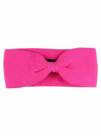 Zwillingsherz Stirnband ZWILLINGSHERZ Knoten, Damen, pink, Strick, Kaschmir, M&uuml;tzen Stirnband, Cashmere, Feinstrick