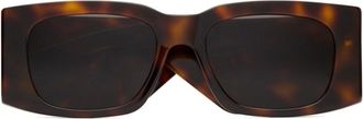 Saint Laurent Brown Logo sunglasses