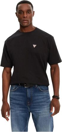 Guess Hombre, Camisetas, Negro, Talla: M