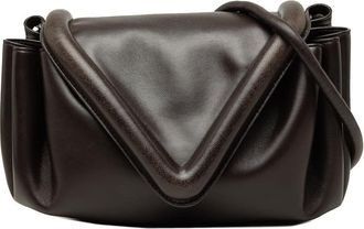 Bottega Veneta Pre-owned Bottega Veneta Small Lambskin Beak Crossbody Ladies 0B2EW4XF667Q3AVG