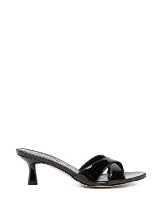 Aeyde Vero Patent Calf Leather Black