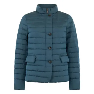 Moorer Winter Jackets, female, Blue, Size: L Aisha Jacket