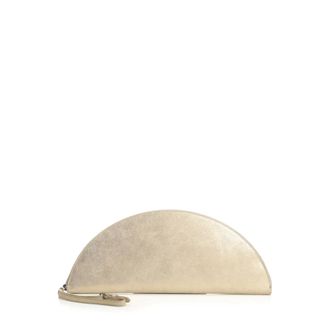 Maison Margiela Mini Half Moon Pouch - female - Maison Margiela - Clutches - Yellow - ONE SIZE - Bags