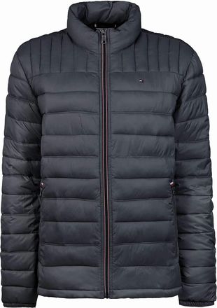 Tommy Hilfiger Mens Water Resistant Ultra Loft Down Alternative Puffer Jacket Coat, Charcoal, M