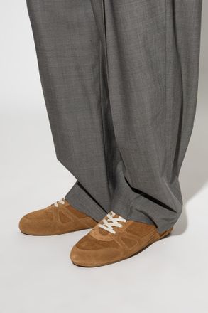 Isabel Marant Senny Low Sports Shoes, Mens, Brown