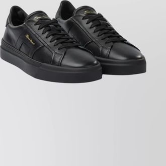 Santoni double strap low-top sneakers