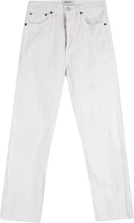 A Gold E White Mid Rise Straight Leg Jeans Size XXS
