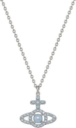 Vivienne Westwood OLYMPIA PEARL PENDANT Size: OS, colour: BL