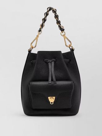 Coccinelle beat generation small bucket bag chain