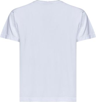 Stone Island Mens T-Shirt 60-2 Cotton Jersey White T-Shirts And Polos