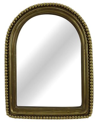 Sagebrook Home Mirror in Beaded Arch 5x7 Frame