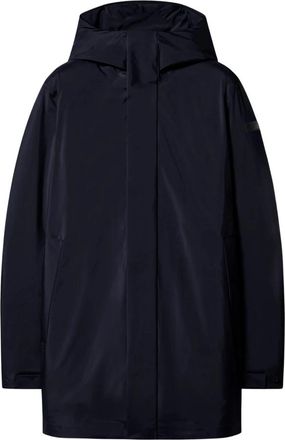 Roberto Ricci Design W26093 Parka - Heren - Gewatteerde jassen - Blauw - S - Leer - Jassen