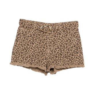 Twinset Denim Shorts, female, Beige, Size: W29 Bermuda Shorts