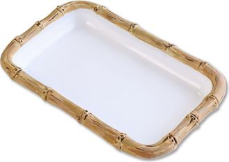 Beatriz Ball Vida Cane Guest Towel Holder in White at Nordstrom