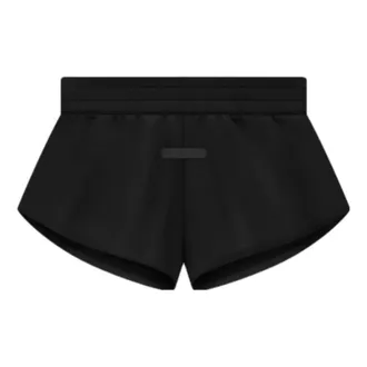 adidas (WMNS) adidas x Fear of God Athletics Suede Fleece Shorts Black IY0938