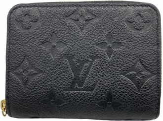 Louis Vuitton Noir Coin Purse/Coin Case (Pre-Owned)