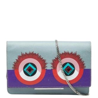 Fendi Pre-owned Vintage Schoudertas - Dames - Pre-owned - Veelkleurig - Maat: ONE Size Leer