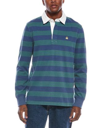 Brooks Brothers Knit Rugby Polo Shirt