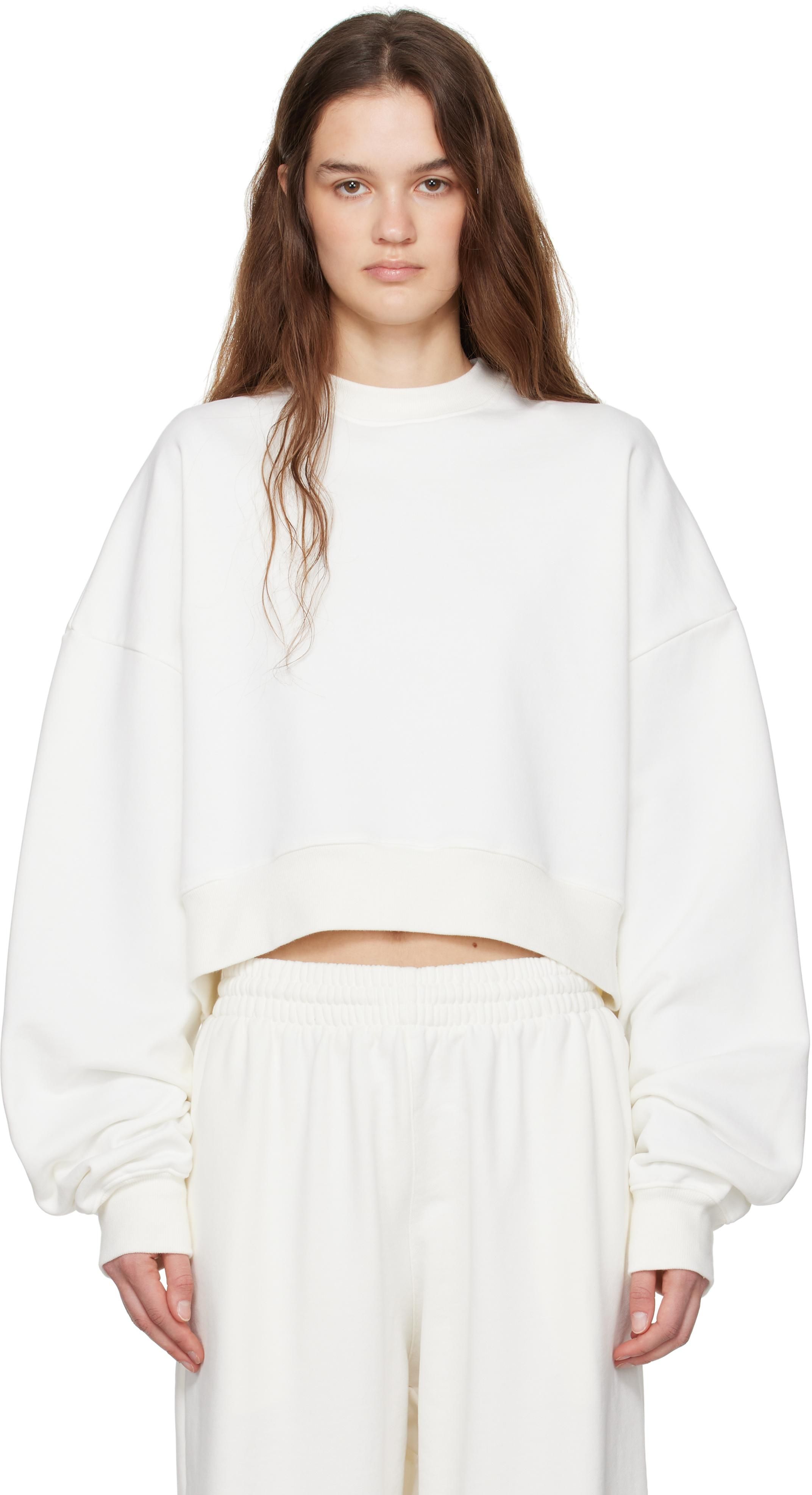 Moschino White Moschino Breakfast Sweatshirt from $205.00