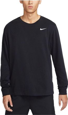 Nike Dri-FIT UV Long Sleeve Miler Running T-Shirt Black BV7970-010