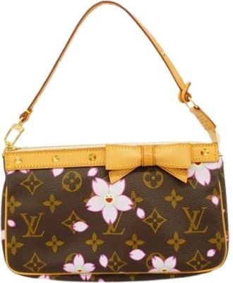 Louis Vuitton Pre-owned Shoulder Bags, female, Multicolor, Size: ONE SIZE Pre-owned Vintage Pouch