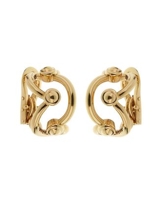 Chanel 18K Clip-On Hoops (Authentic Pre-Loved)