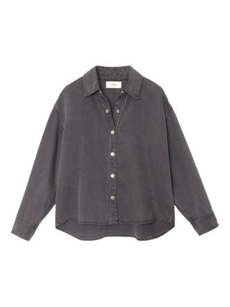 Xirena collared buttoned top - Grey