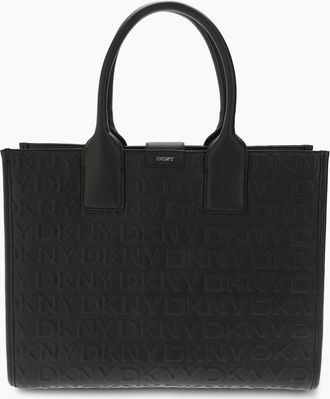 DKNY Womens Carlita Book Tote Handbag - Multi/Black - Size: ONE size