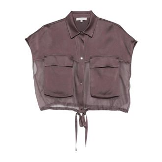 Antonelli Shirts, female, Brown, Size: S Frida Shirt