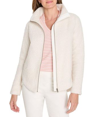 Nic+Zoe NIC+ZOE Curly Boucle All Year Jacket