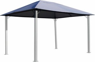 Quick-Star Quick-star - Ersatzdach F&uuml;r Pavillon Paris 3x4m Pavillondach Platingrau