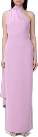 Solace London Demi Maxi Jurk - Dames - Jurken - Paars - Maat: XS Poliester