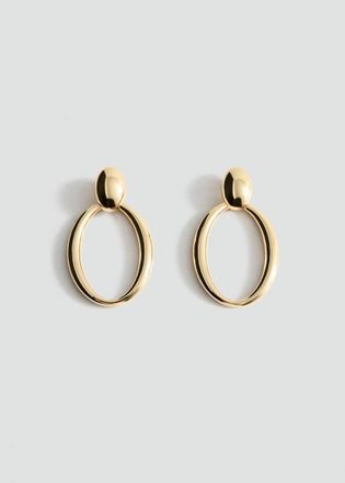 Mango Orecchini anelli oro - Donna - Taglia unica - MANGO
