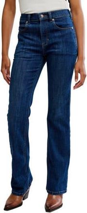 Free People Double Knot High Waist Straight Leg Jeans in Aegean at Nordstrom Rack, Size 24