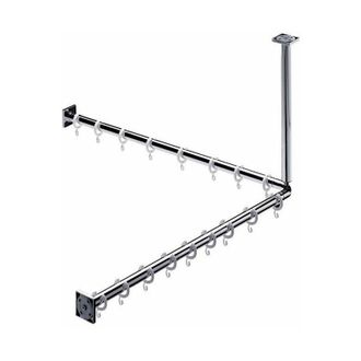 Emco Emco - Juego De Cortina De Ducha System 2 800mm Cromo