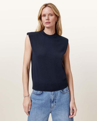 AllSaints Kayla Wool Tank Top