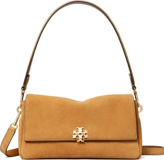Tory Burch Borsa a tracolla piccola Charlie in pelle scamosciata Tory Burch