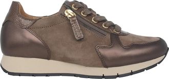 Gabor Grijze Damessneakercollectie - Dames - Sneakers - Grijs - 42 1/2 EU - Leer - Schoenen