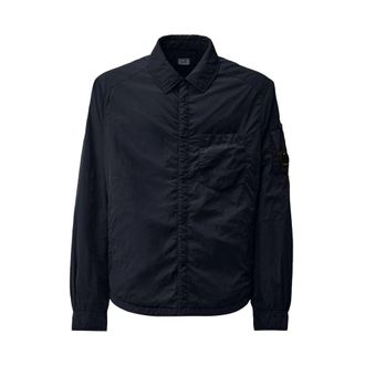 C.P. Company Light Jackets, male, Blue, Size: 2XL 20Cmos056A 005904G 888 Jacket